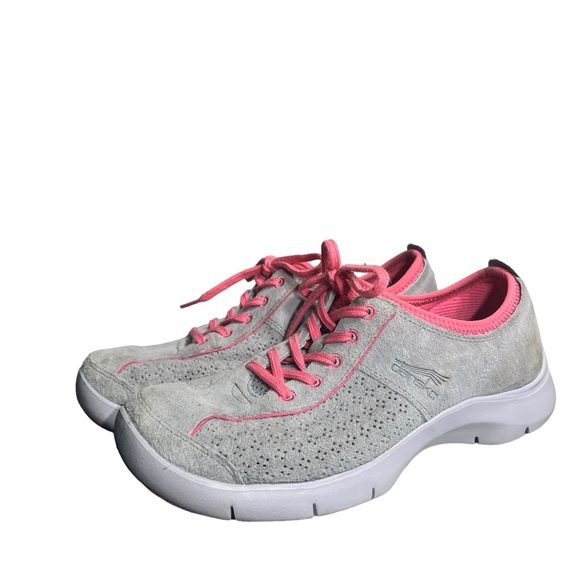 Dansko Elise Leather Slip Resistant Sneakers - Picture 5 of 7